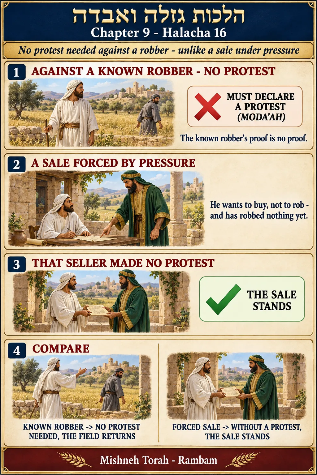 Infographic for halacha 9:16