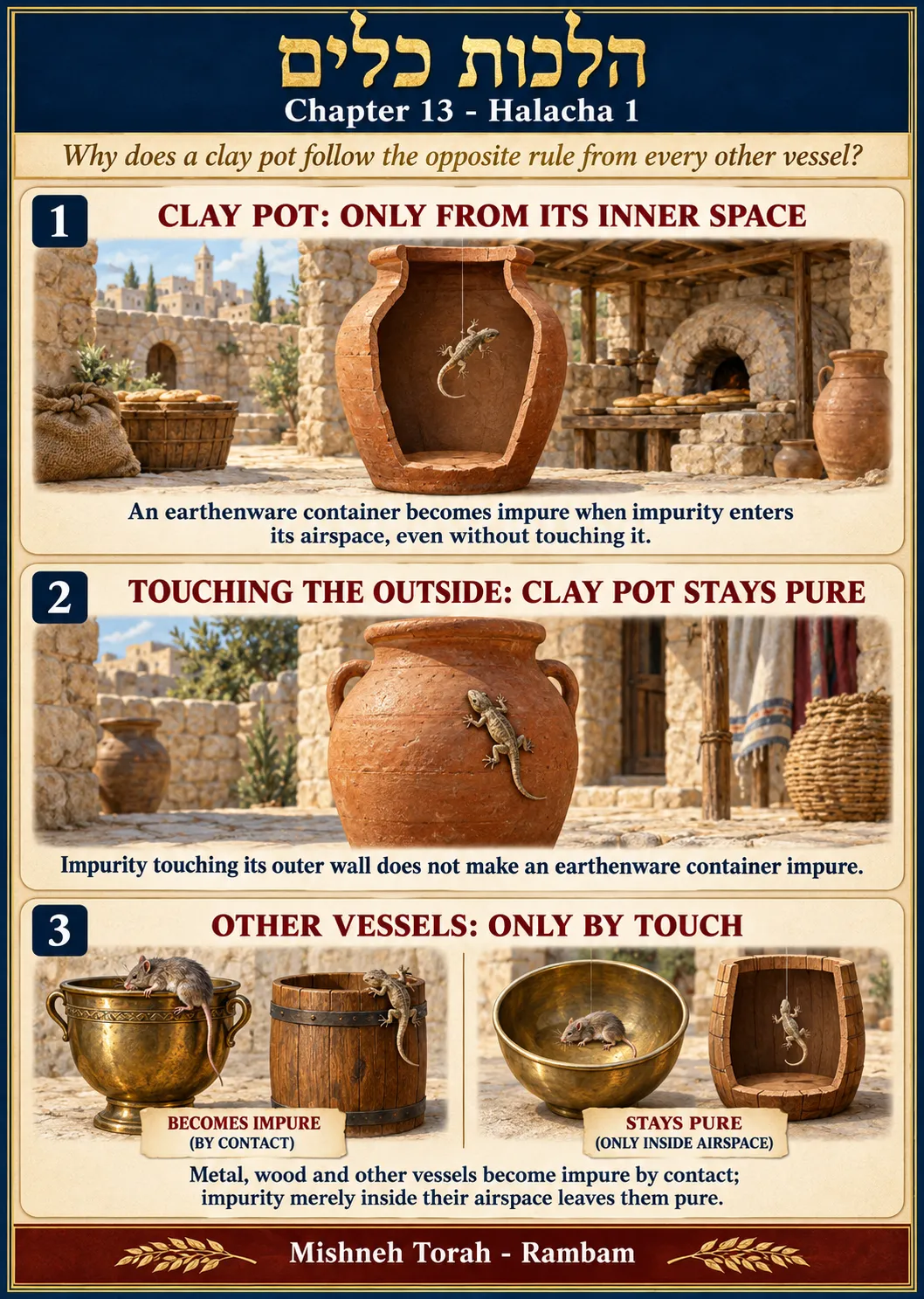 Infographic for halacha 13:1