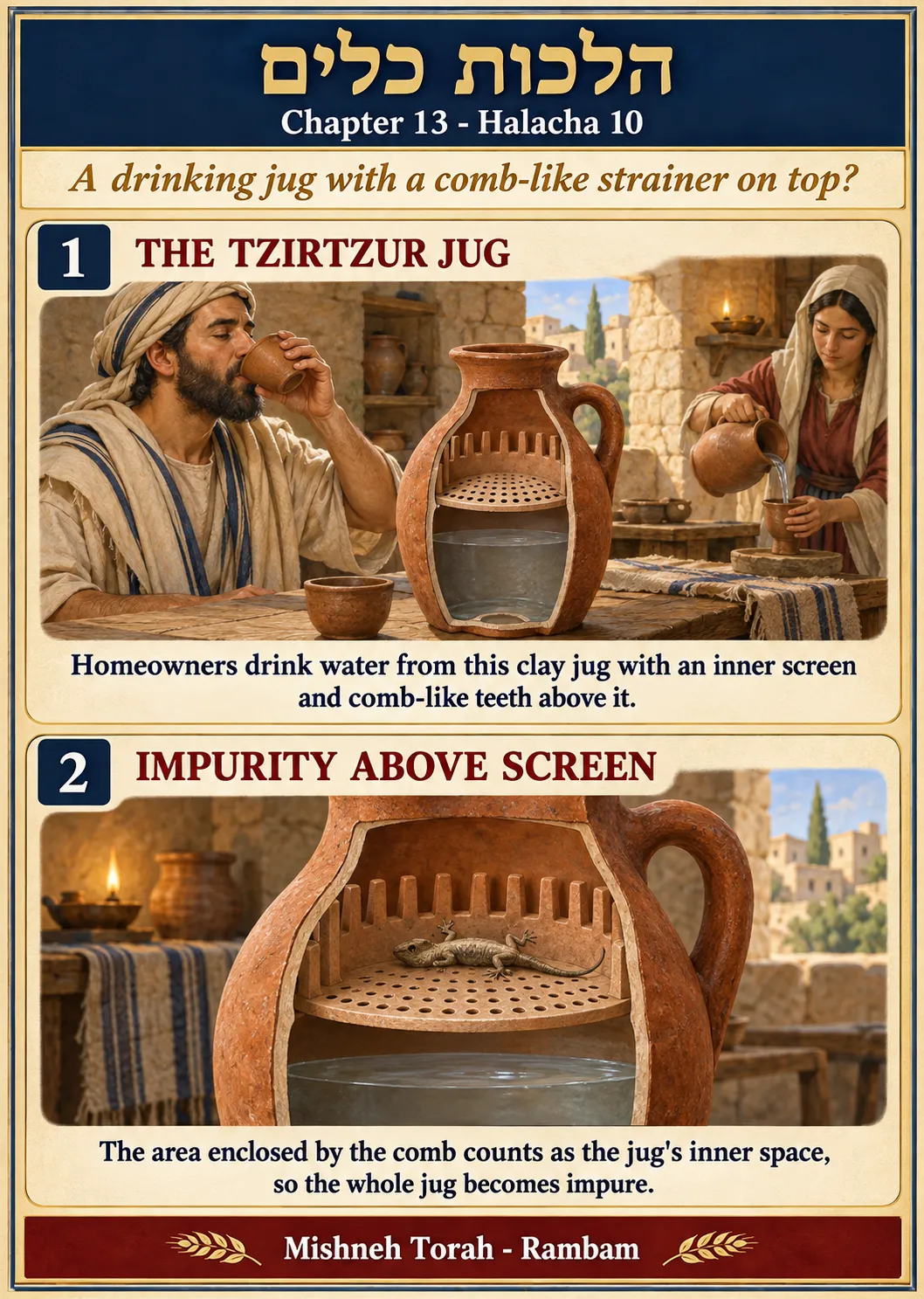 Infographic for halacha 13:10
