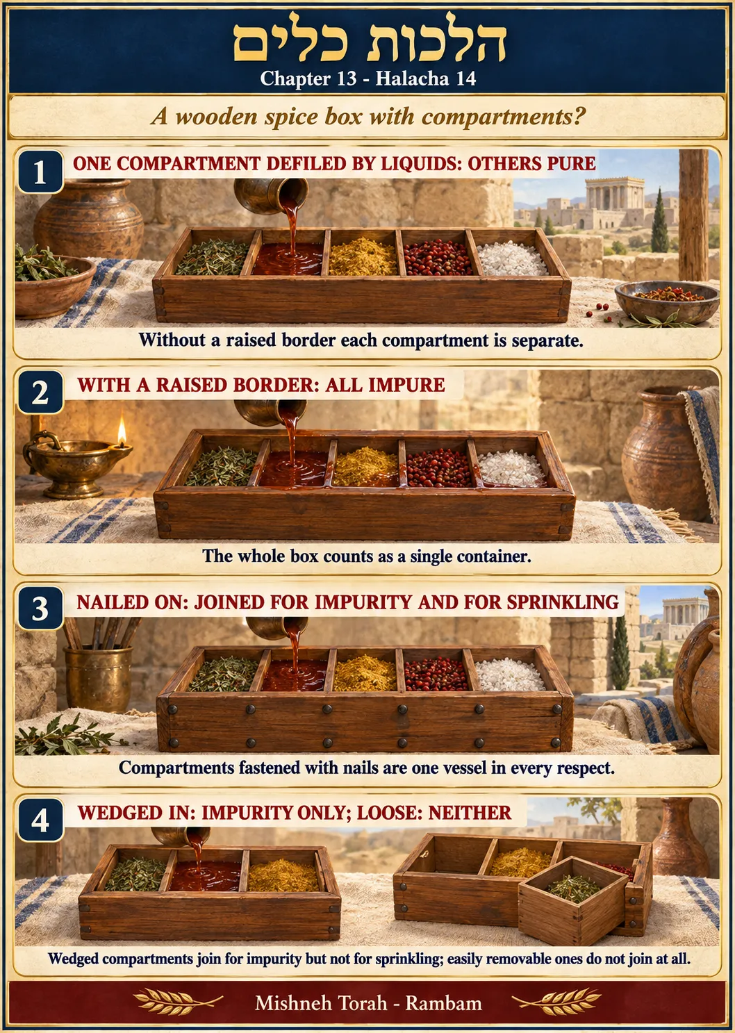 Infographic for halacha 13:14