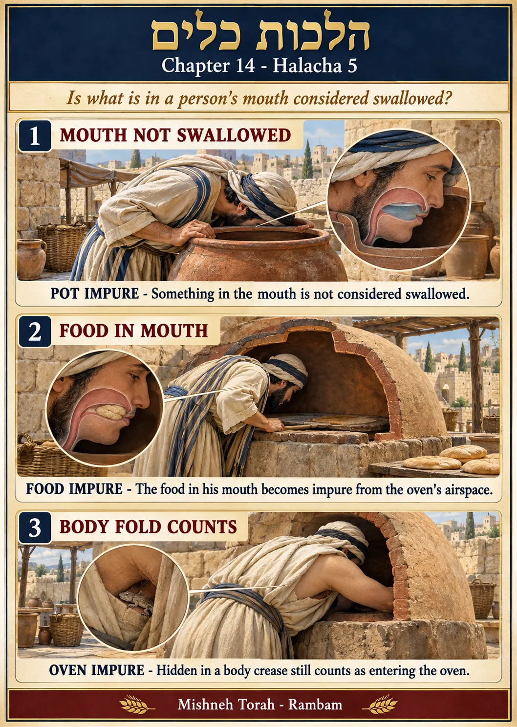 Infographic for halacha 14:5