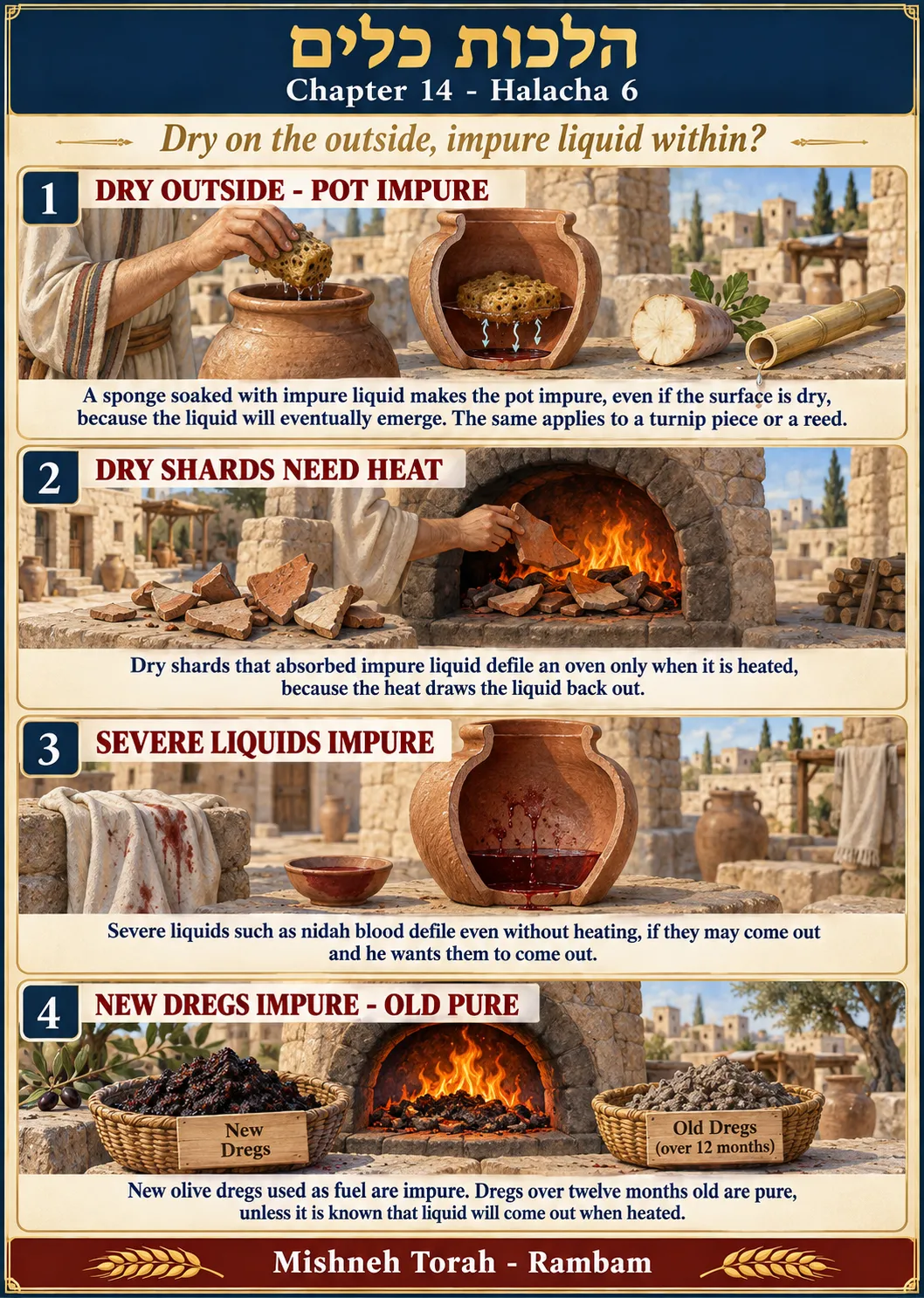 Infographic for halacha 14:6