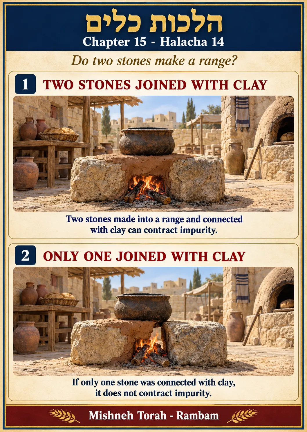 Infographic for halacha 15:14