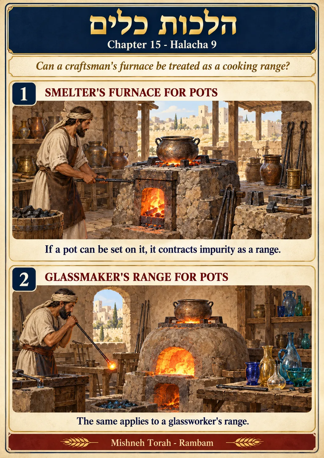 Infographic for halacha 15:9