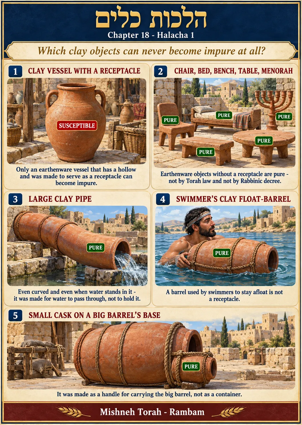 Infographic for halacha 18:1
