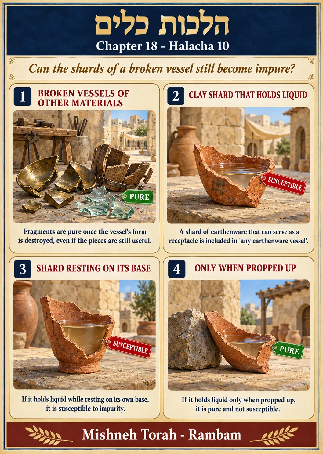 Infographic for halacha 18:10