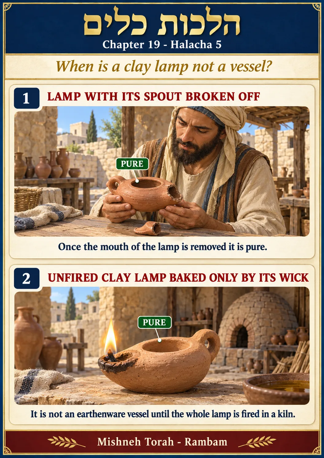 Infographic for halacha 19:5