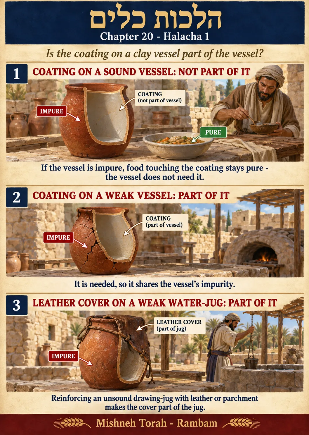 Infographic for halacha 20:1