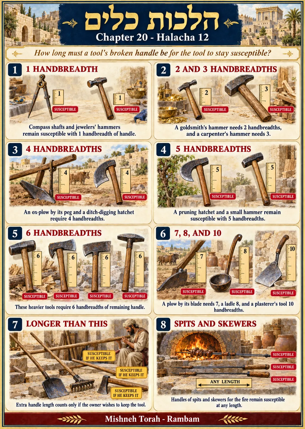 Infographic for halacha 20:12