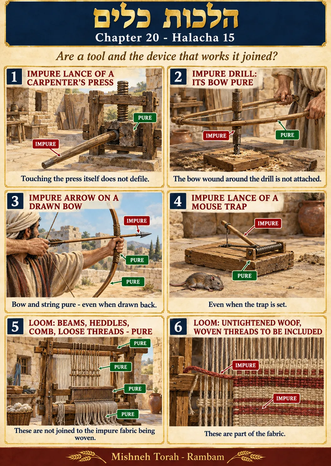 Infographic for halacha 20:15