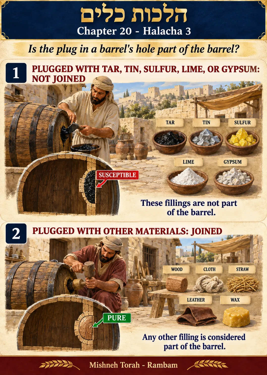 Infographic for halacha 20:3