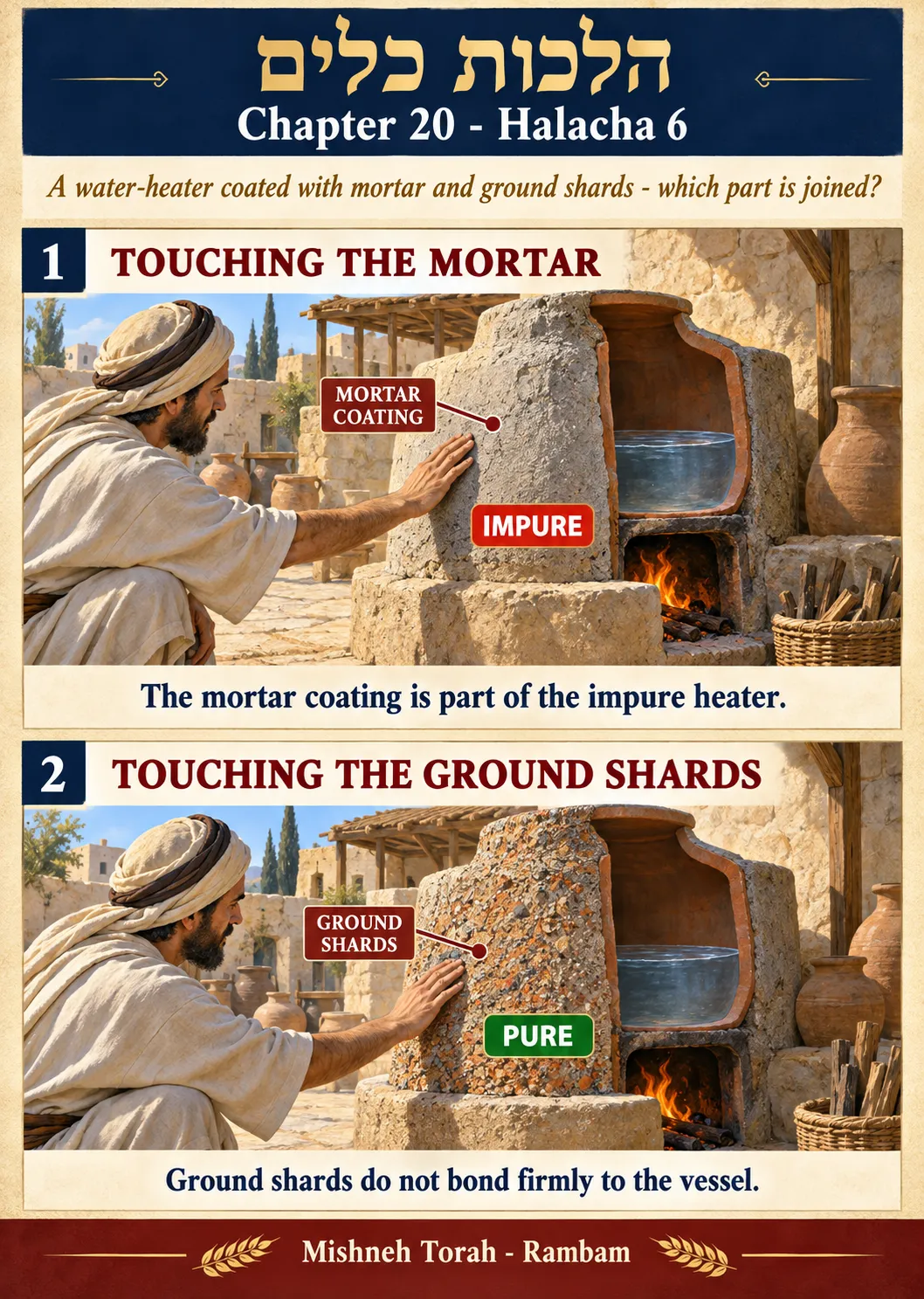 Infographic for halacha 20:6