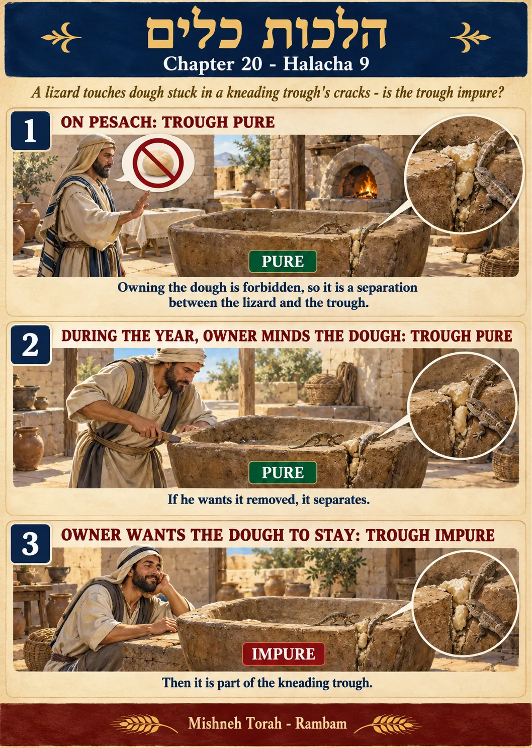 Infographic for halacha 20:9