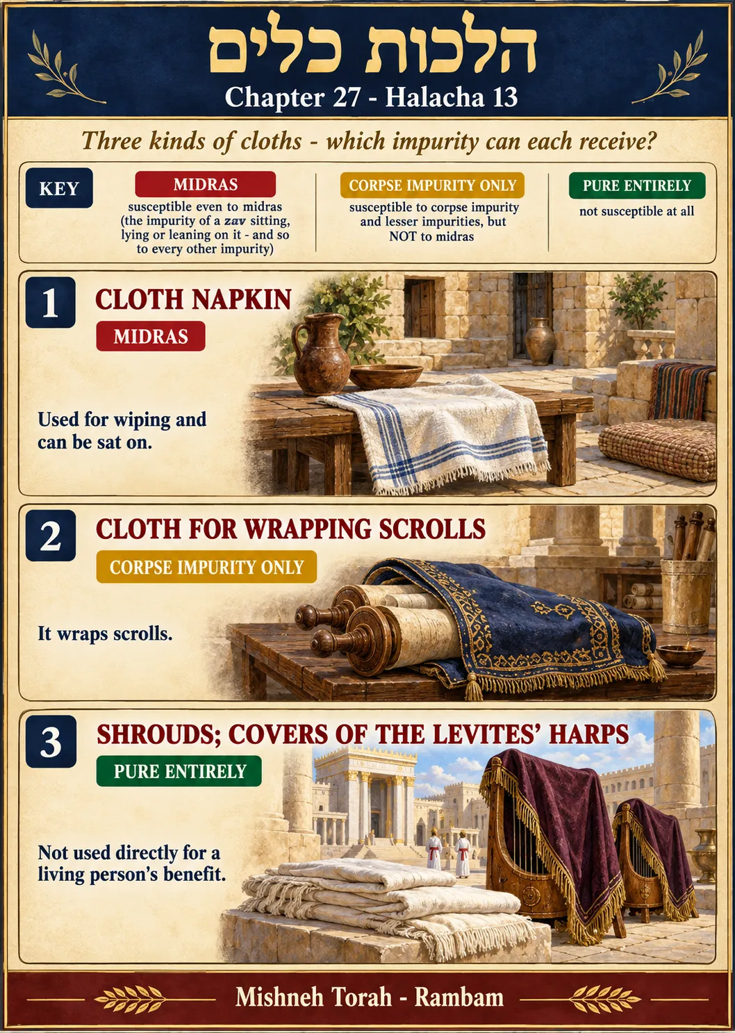 Infographic for halacha 27:13