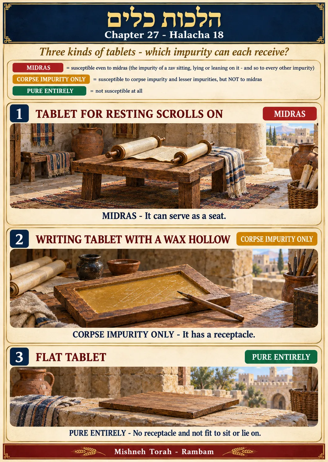 Infographic for halacha 27:18