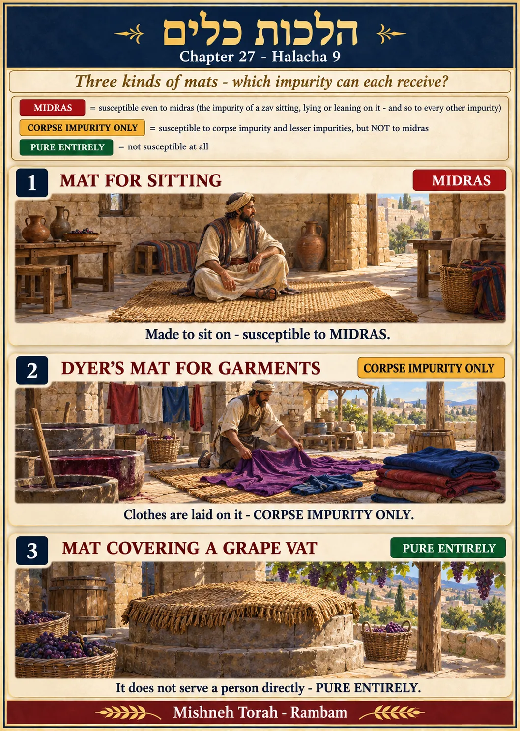 Infographic for halacha 27:9
