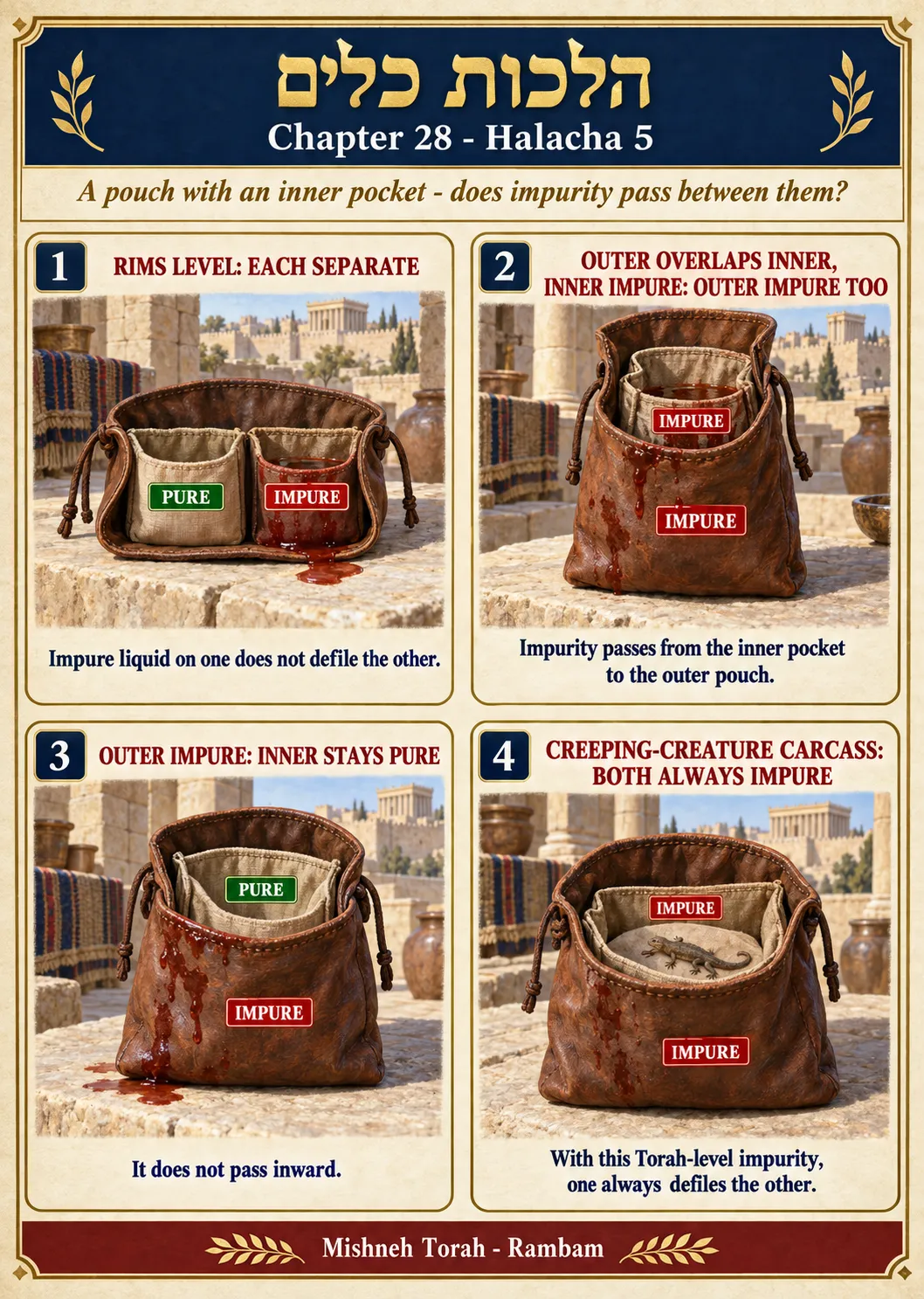 Infographic for halacha 28:5