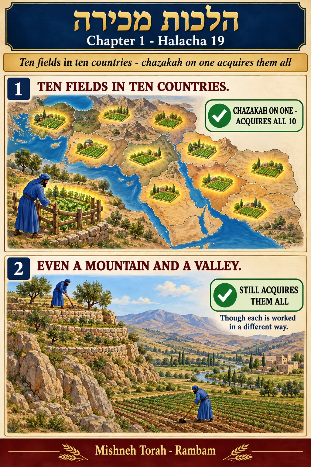 Infographic for halacha 1:19
