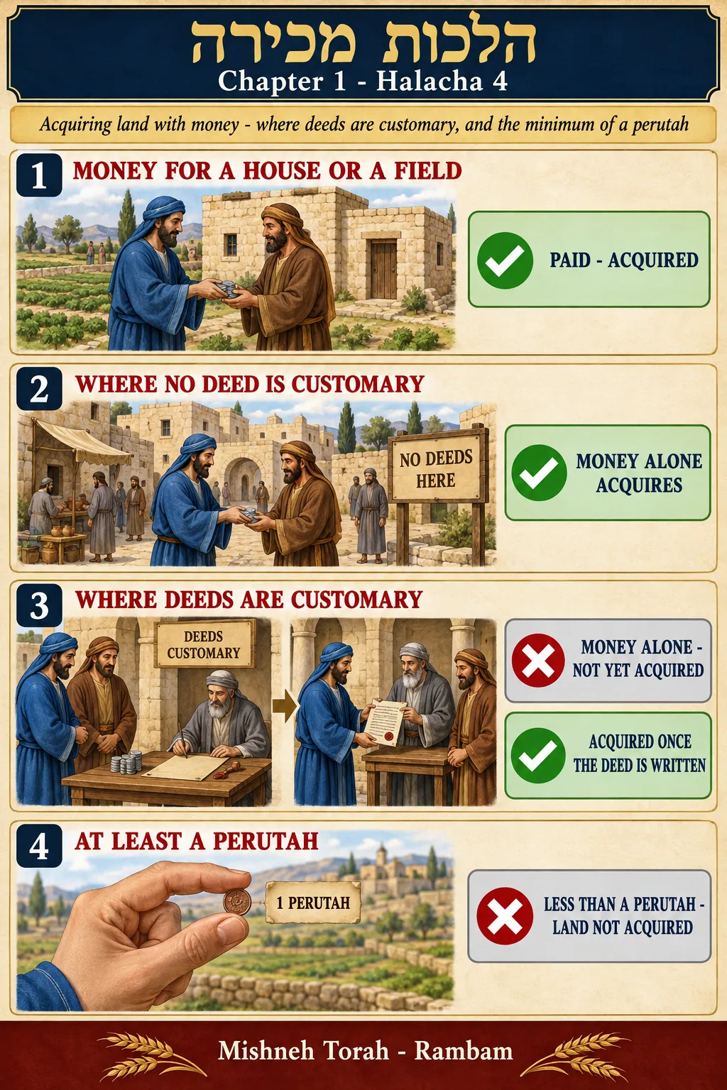 Infographic for halacha 1:4