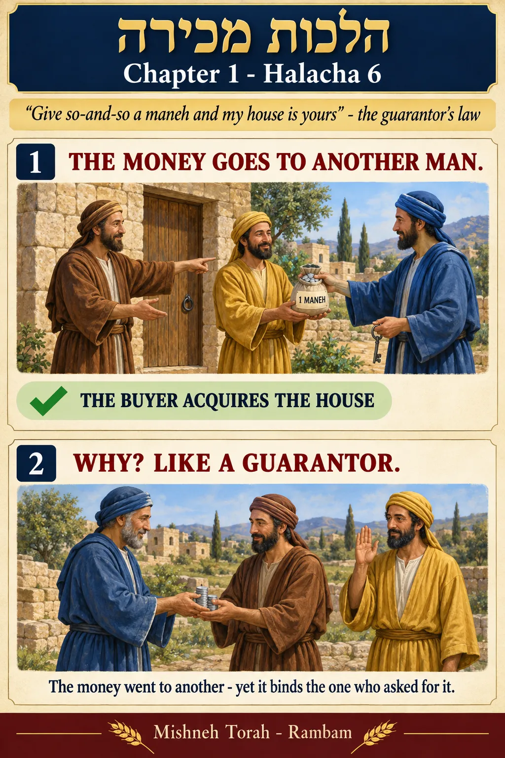 Infographic for halacha 1:6
