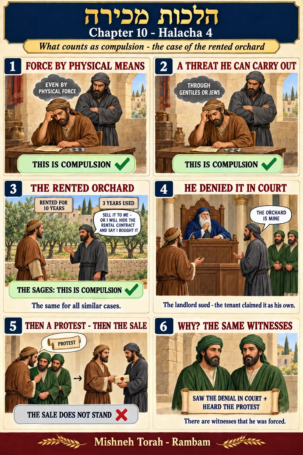 Infographic for halacha 10:4