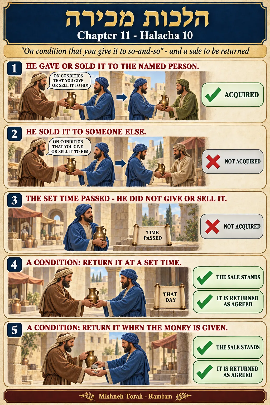 Infographic for halacha 11:10