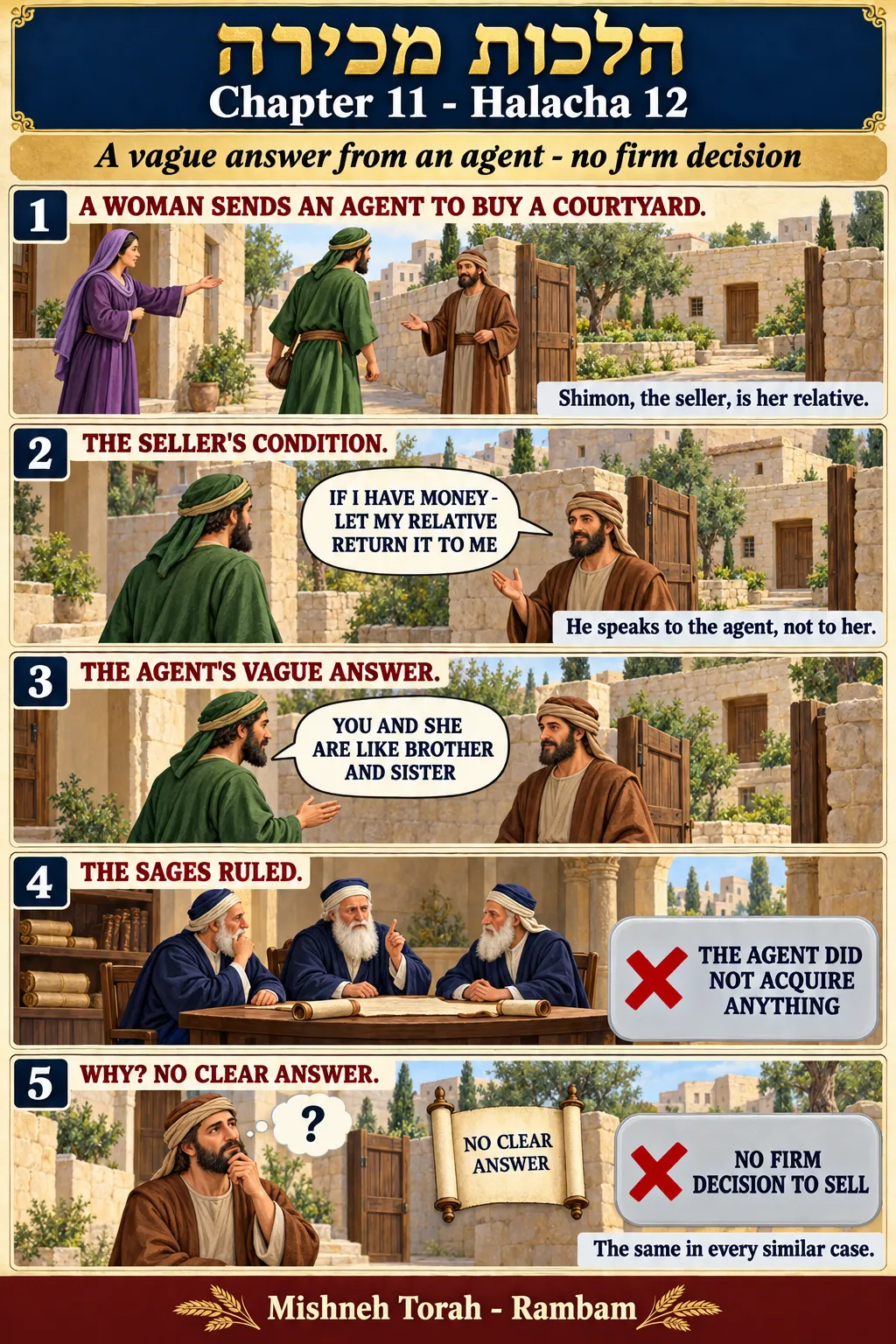 Infographic for halacha 11:12