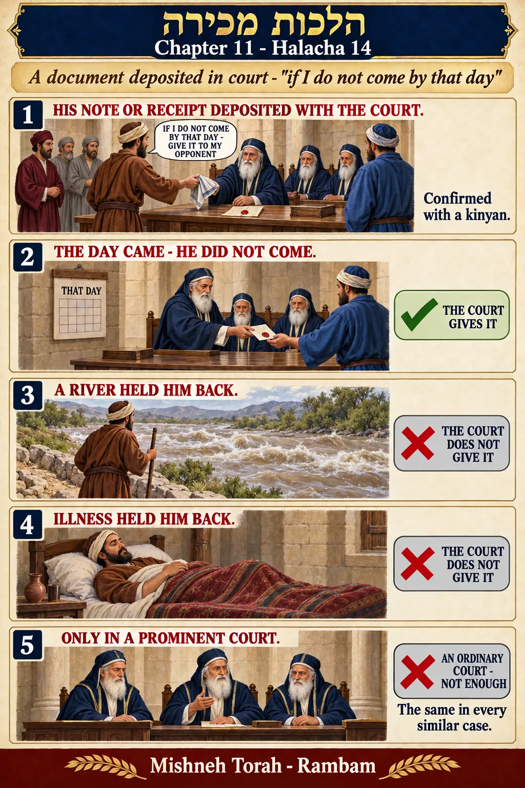 Infographic for halacha 11:14
