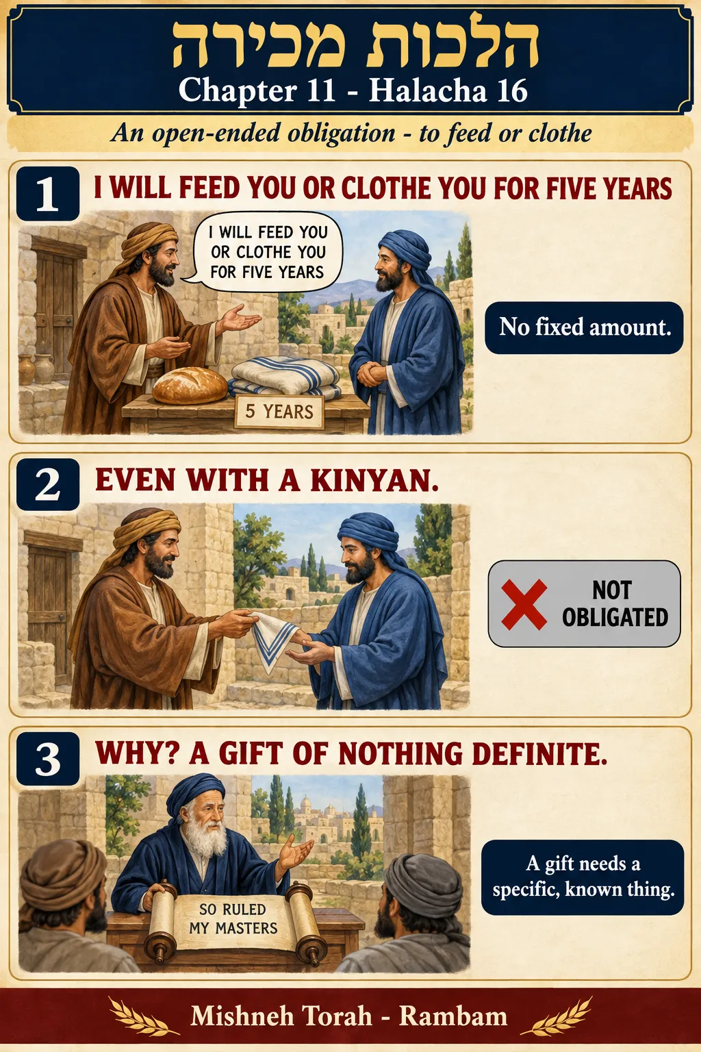 Infographic for halacha 11:16