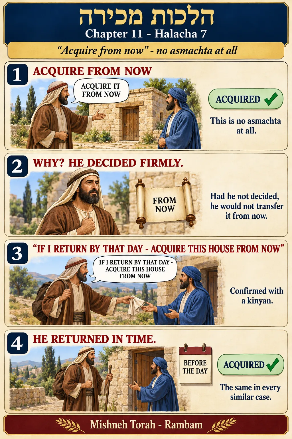 Infographic for halacha 11:7