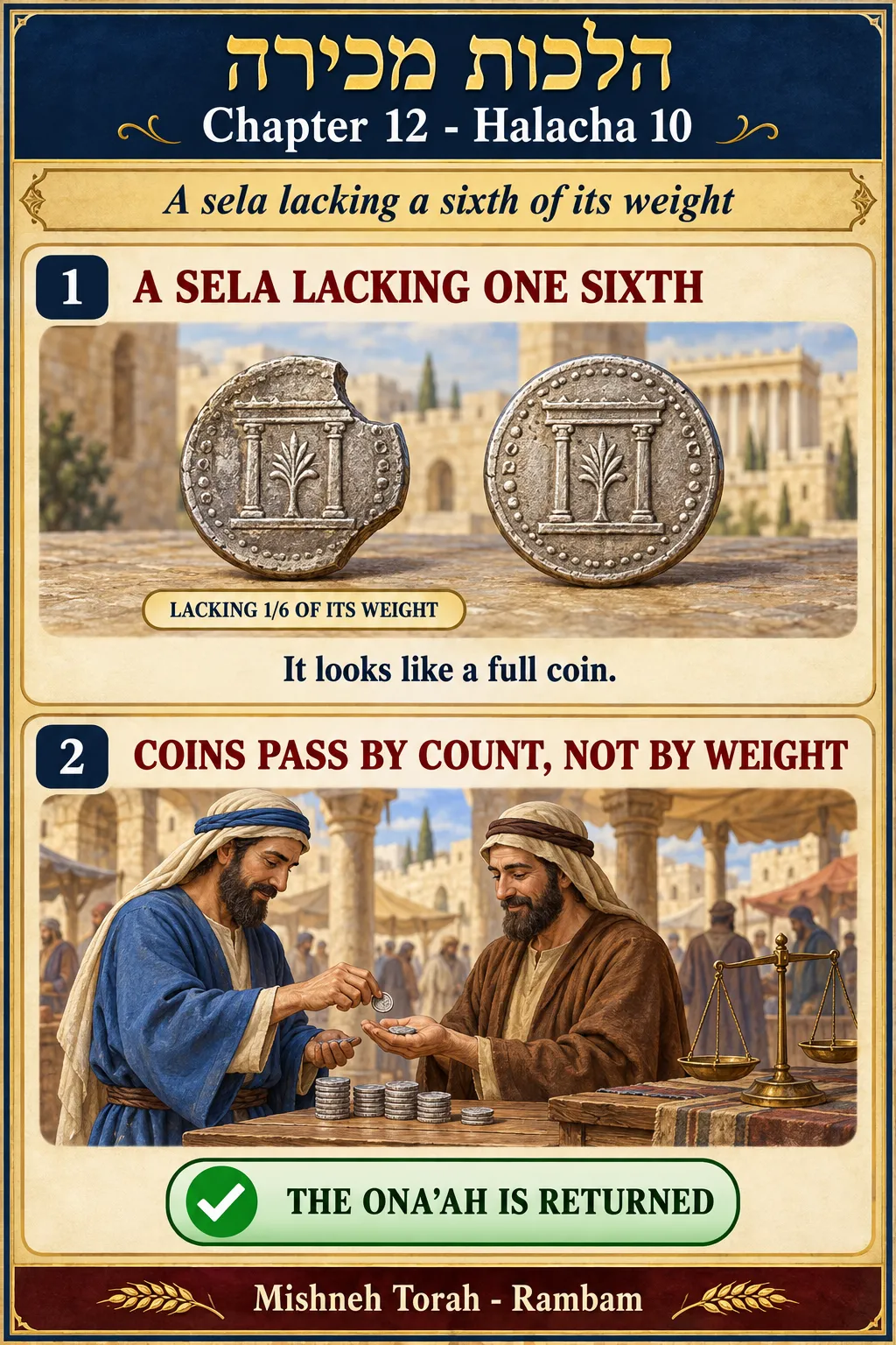 Infographic for halacha 12:10