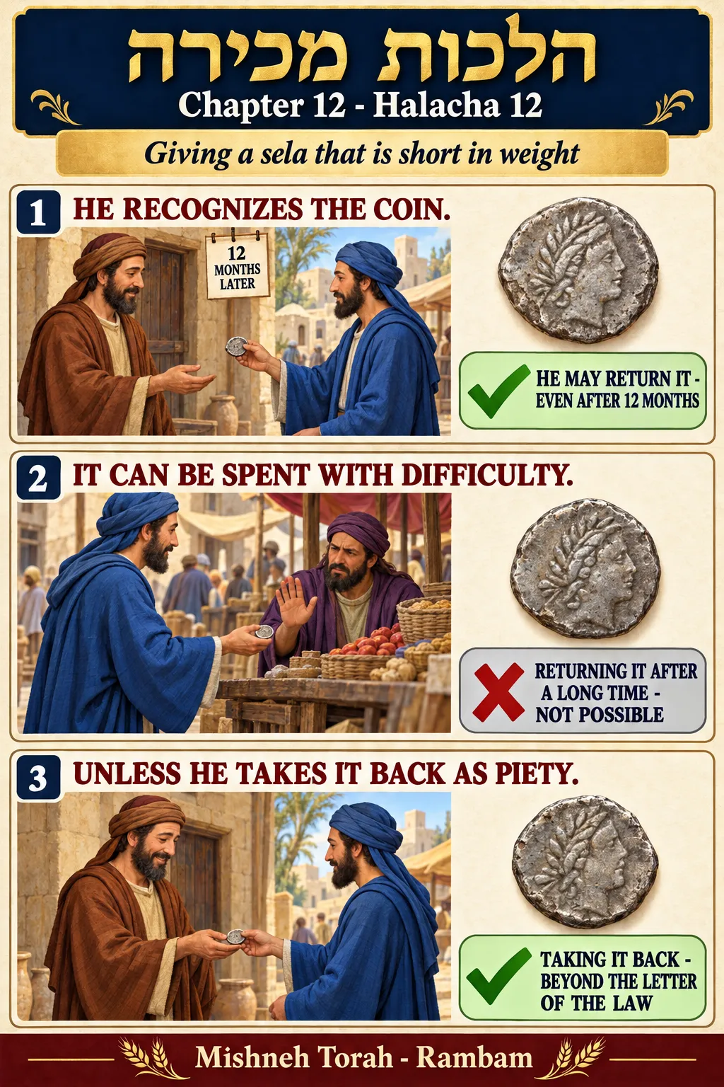 Infographic for halacha 12:12
