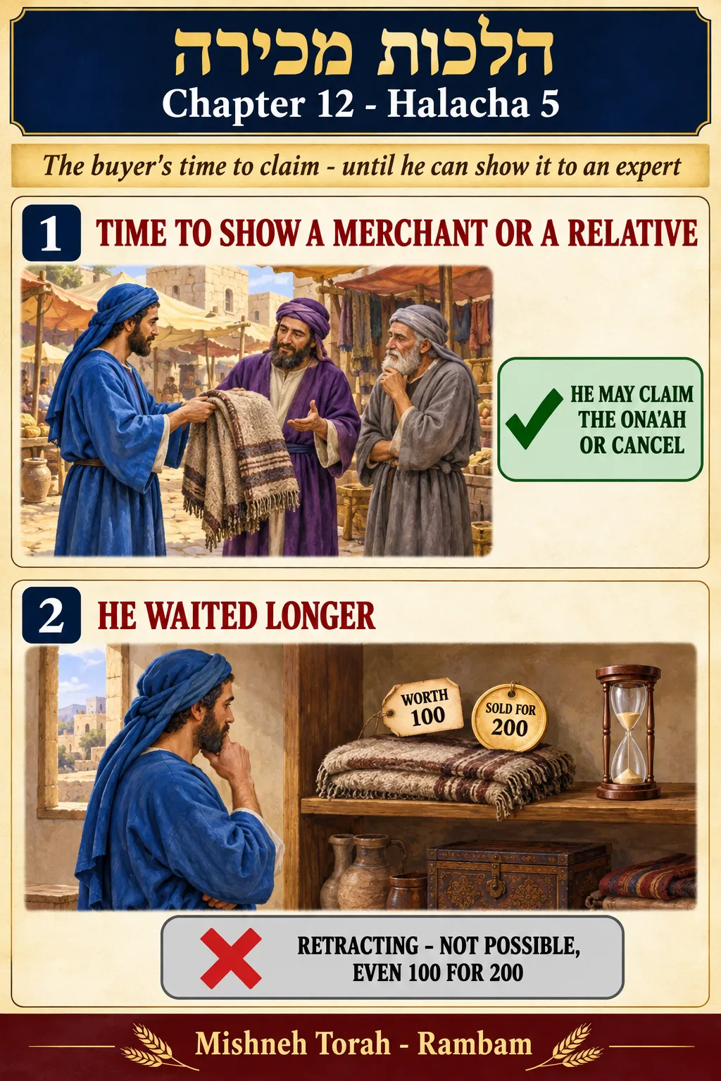 Infographic for halacha 12:5