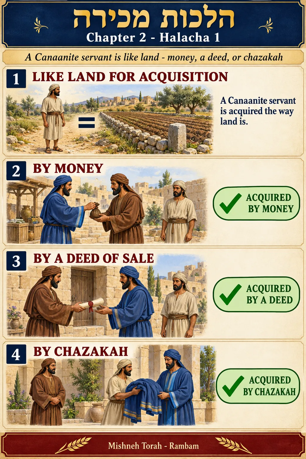 Infographic for halacha 2:1
