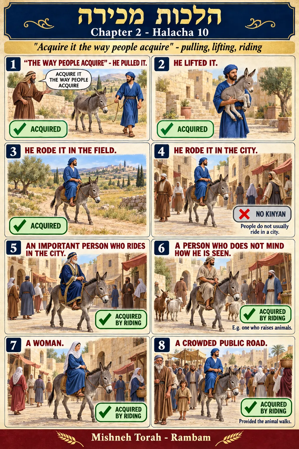 Infographic for halacha 2:10