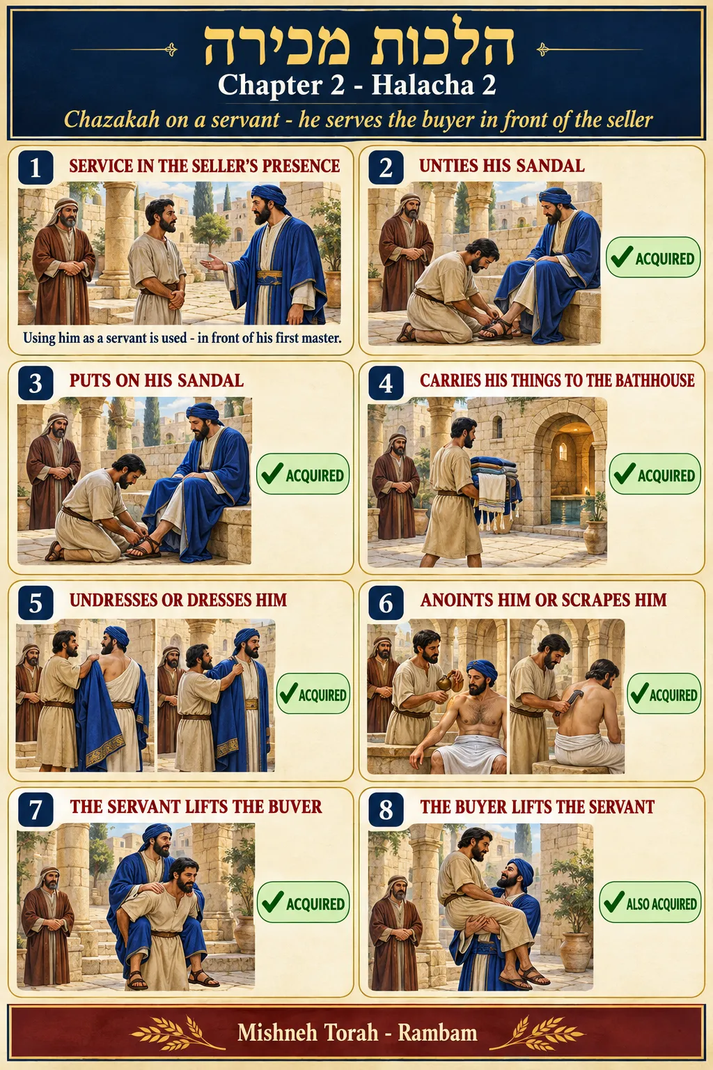 Infographic for halacha 2:2