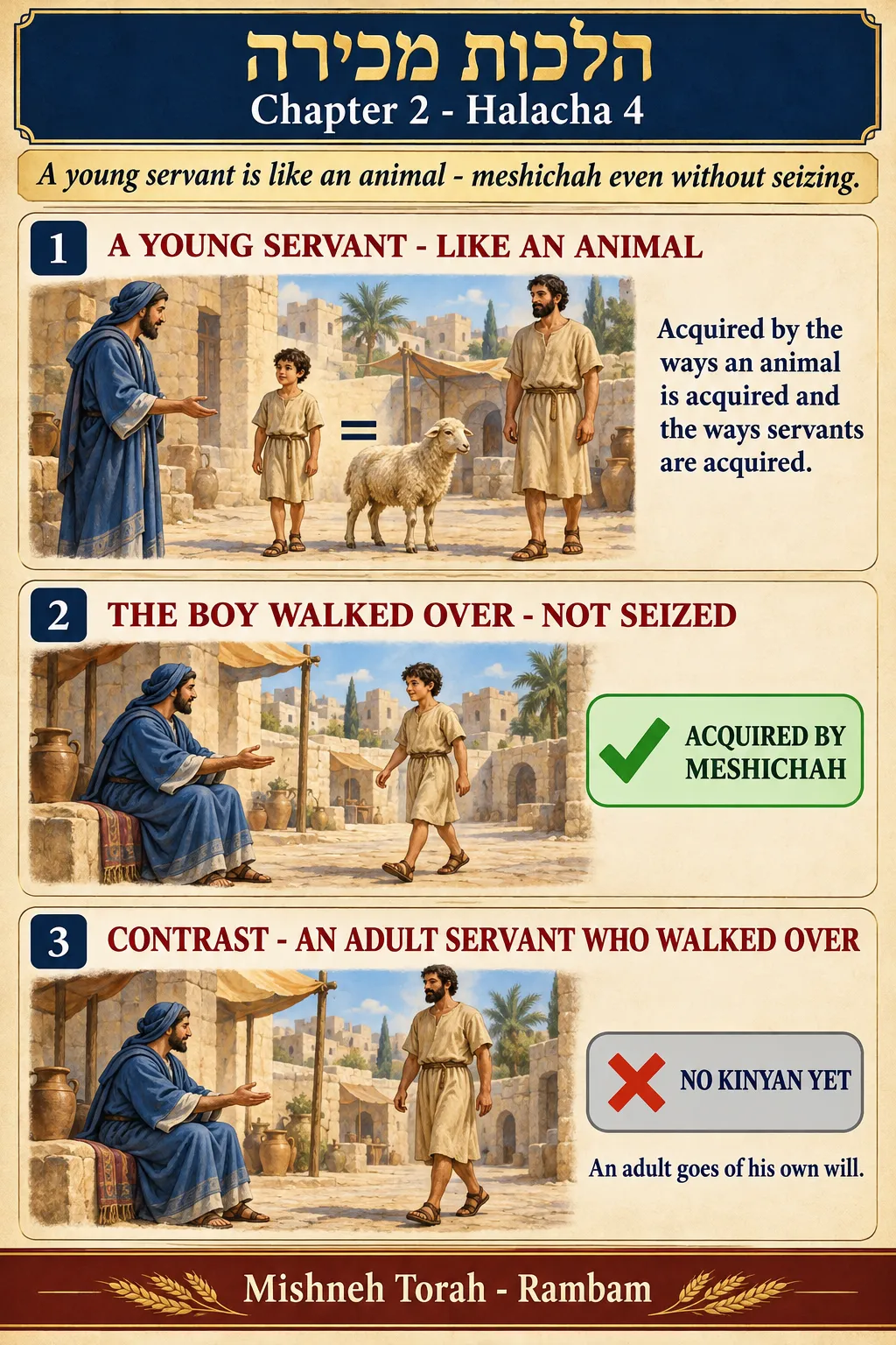 Infographic for halacha 2:4