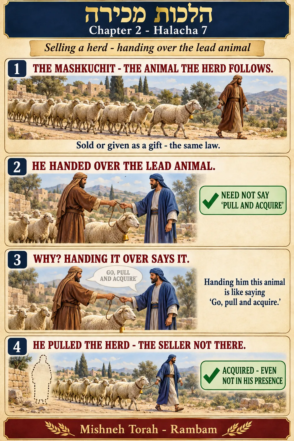 Infographic for halacha 2:7