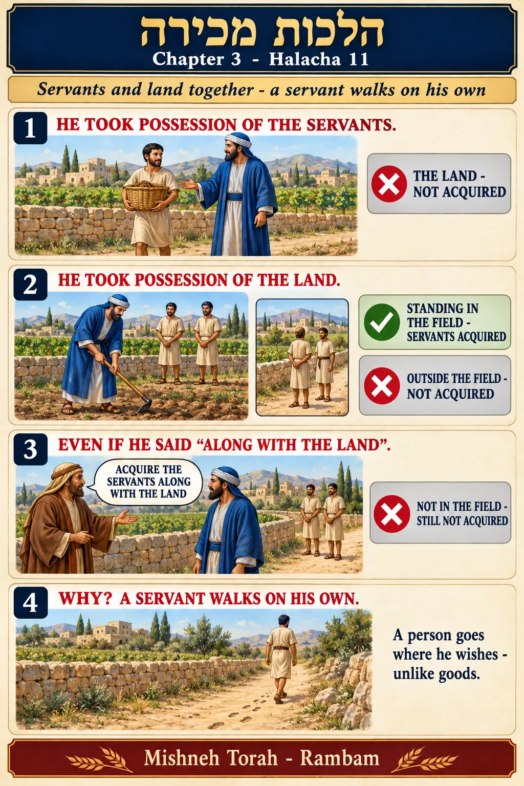 Infographic for halacha 3:11