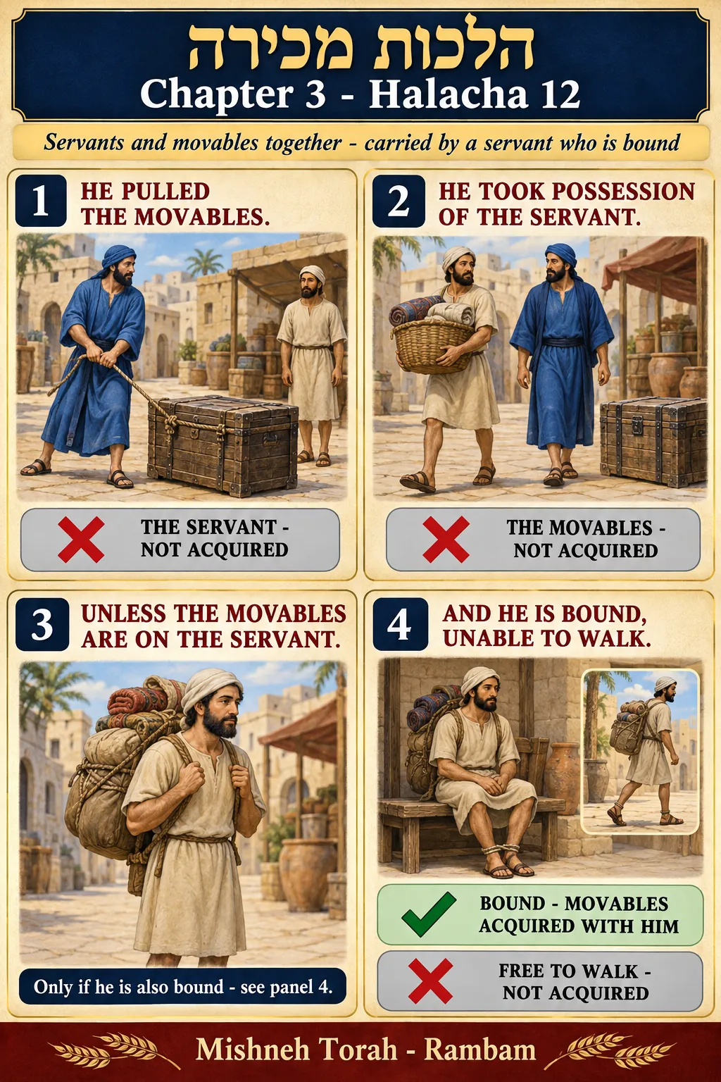 Infographic for halacha 3:12