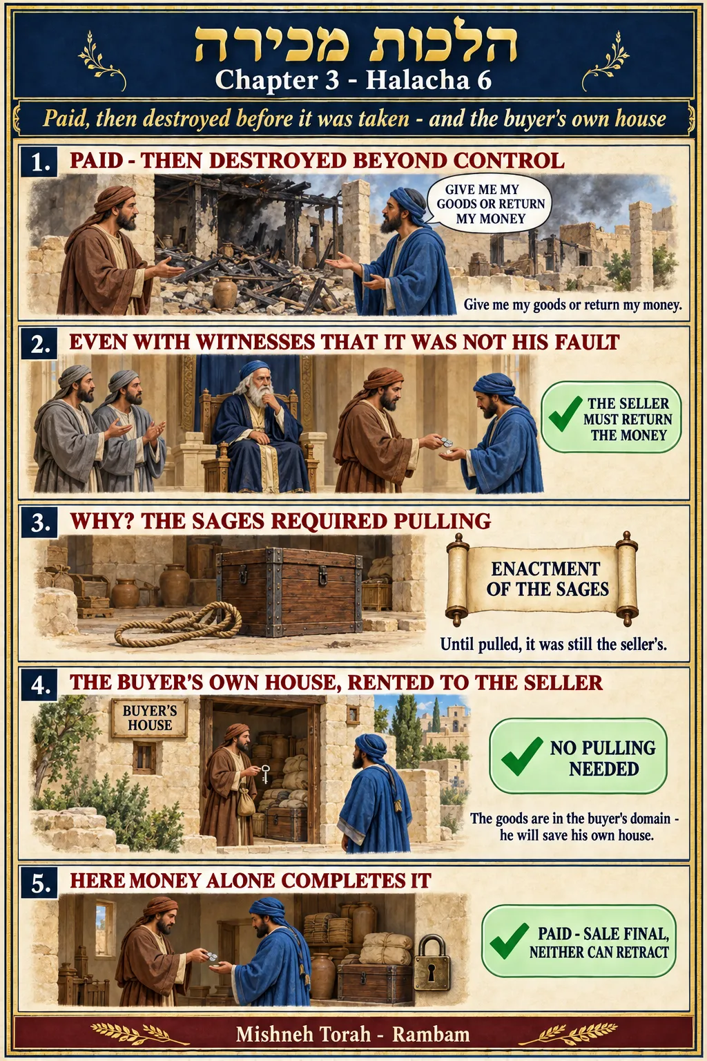 Infographic for halacha 3:6