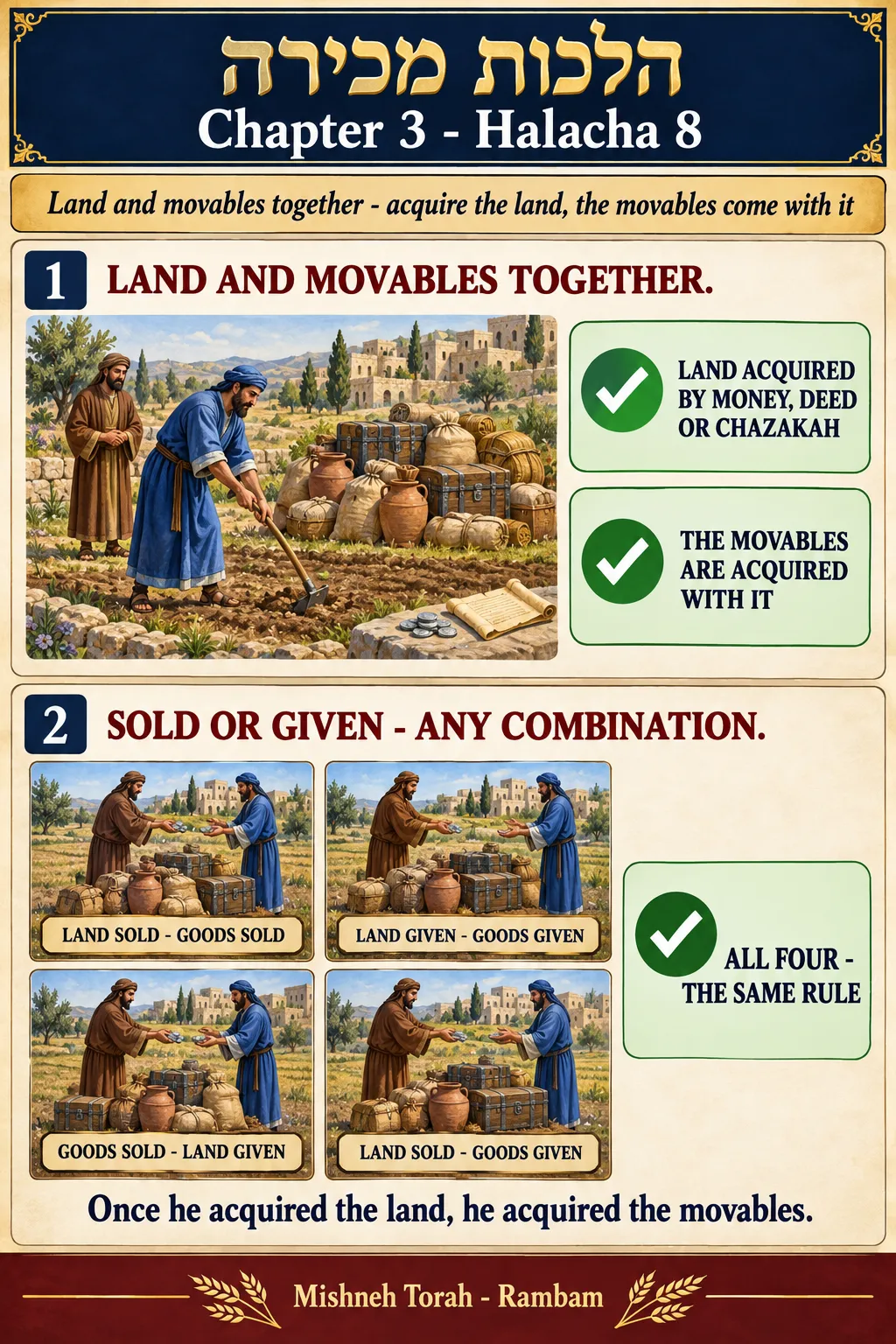 Infographic for halacha 3:8