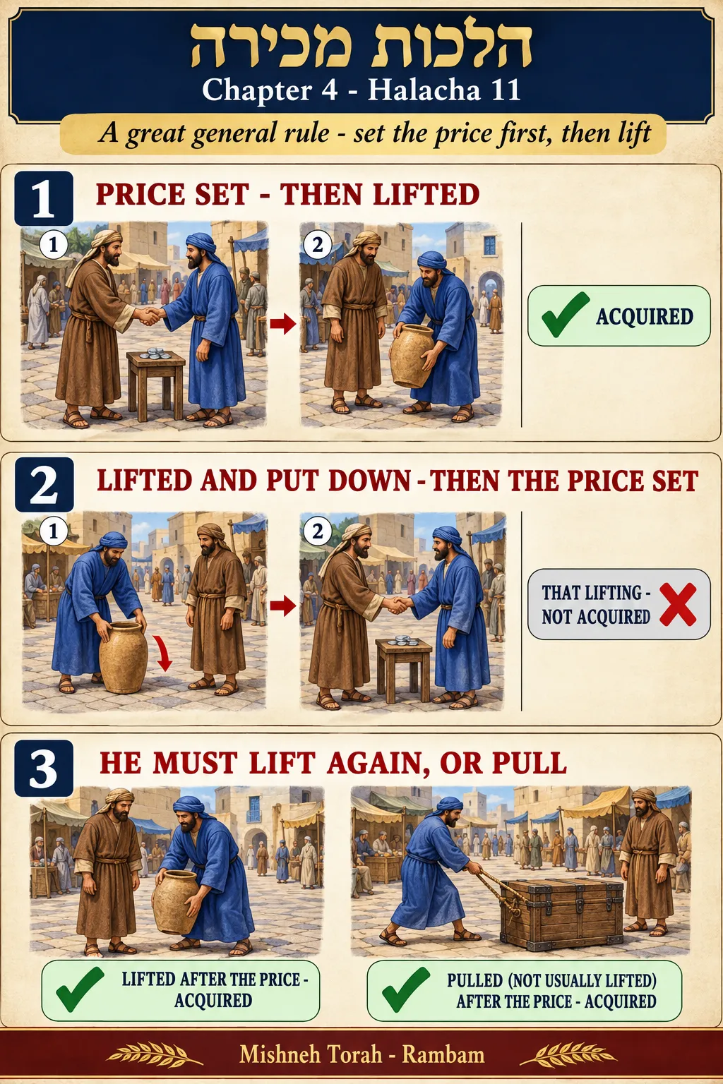 Infographic for halacha 4:11