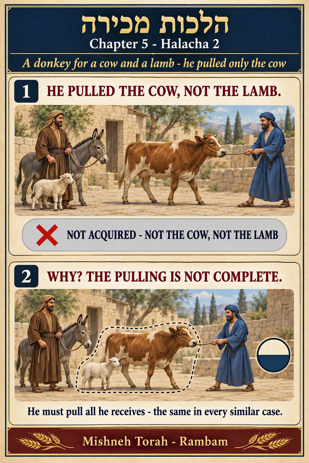 Infographic for halacha 5:2