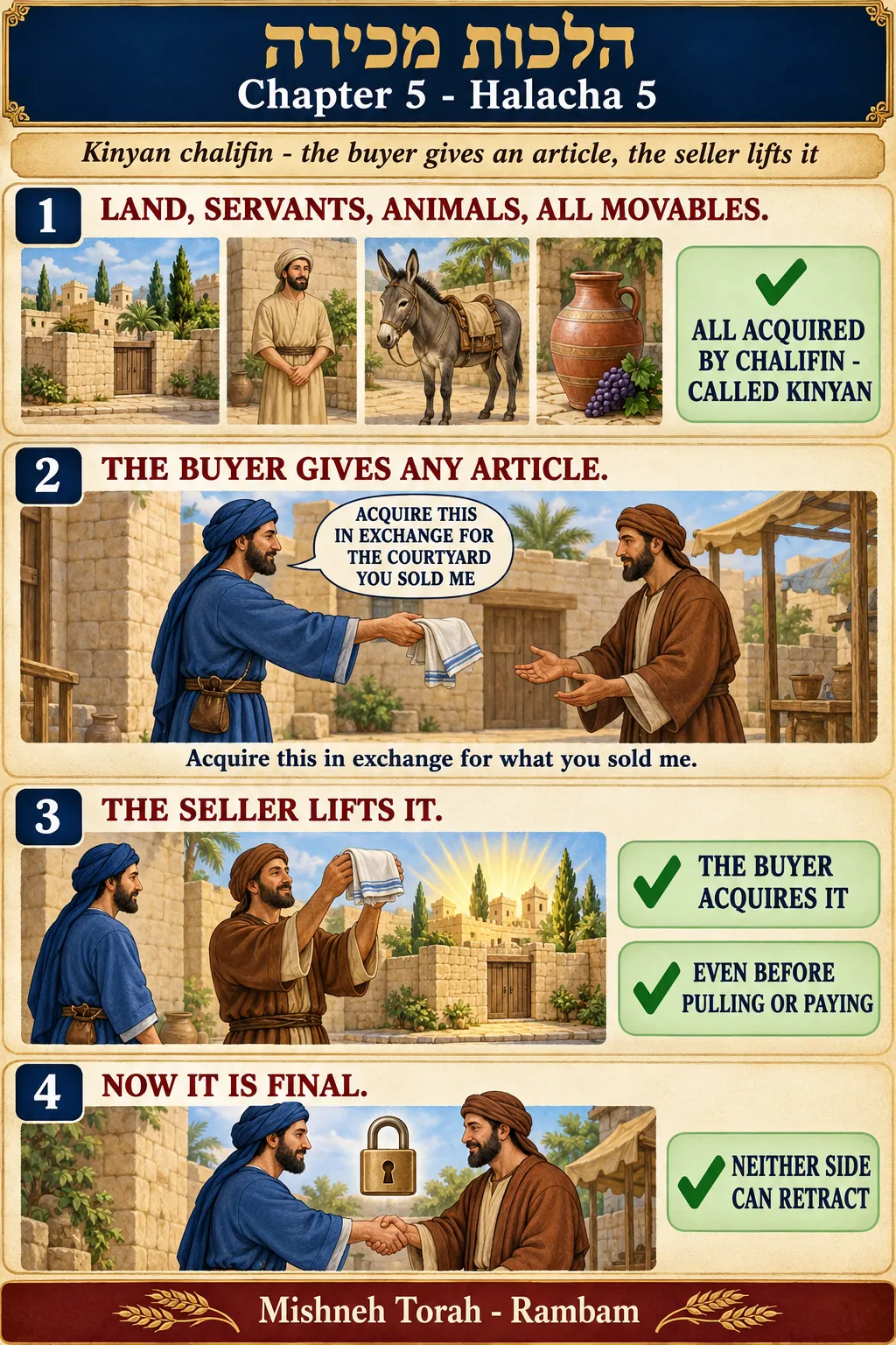 Infographic for halacha 5:5