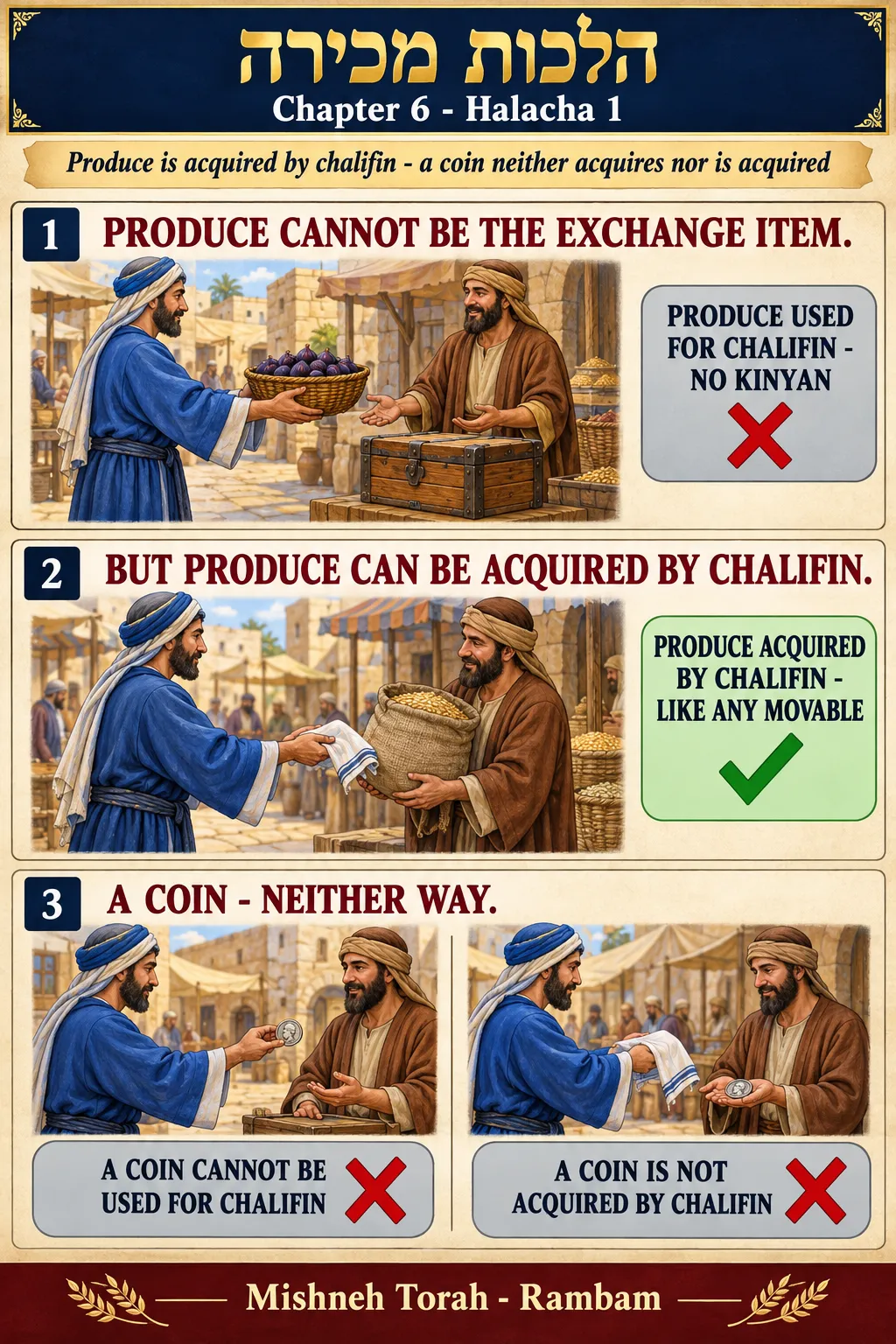 Infographic for halacha 6:1