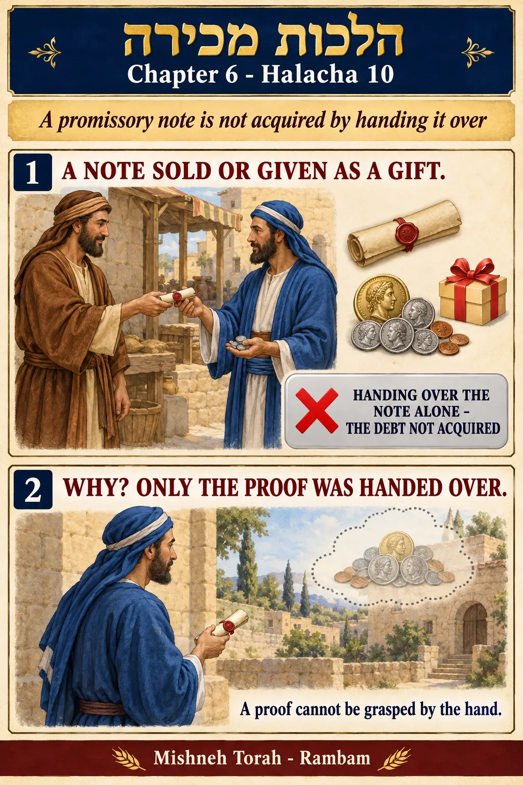 Infographic for halacha 6:10