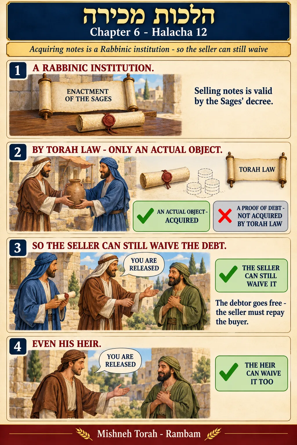 Infographic for halacha 6:12