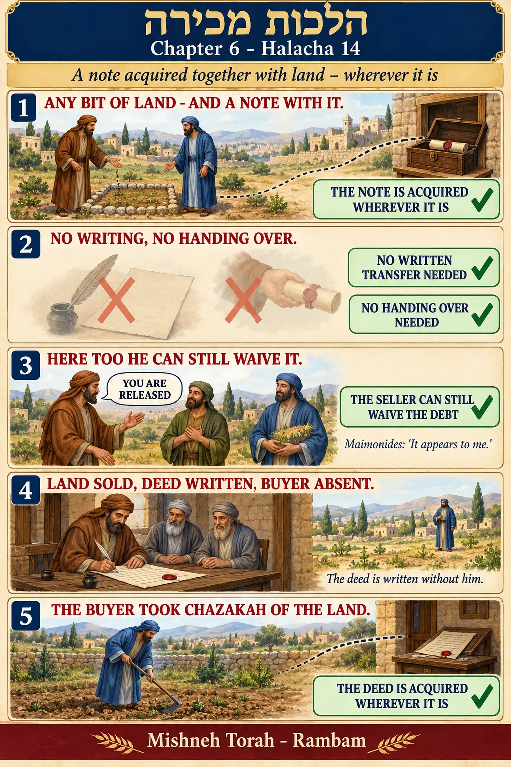 Infographic for halacha 6:14