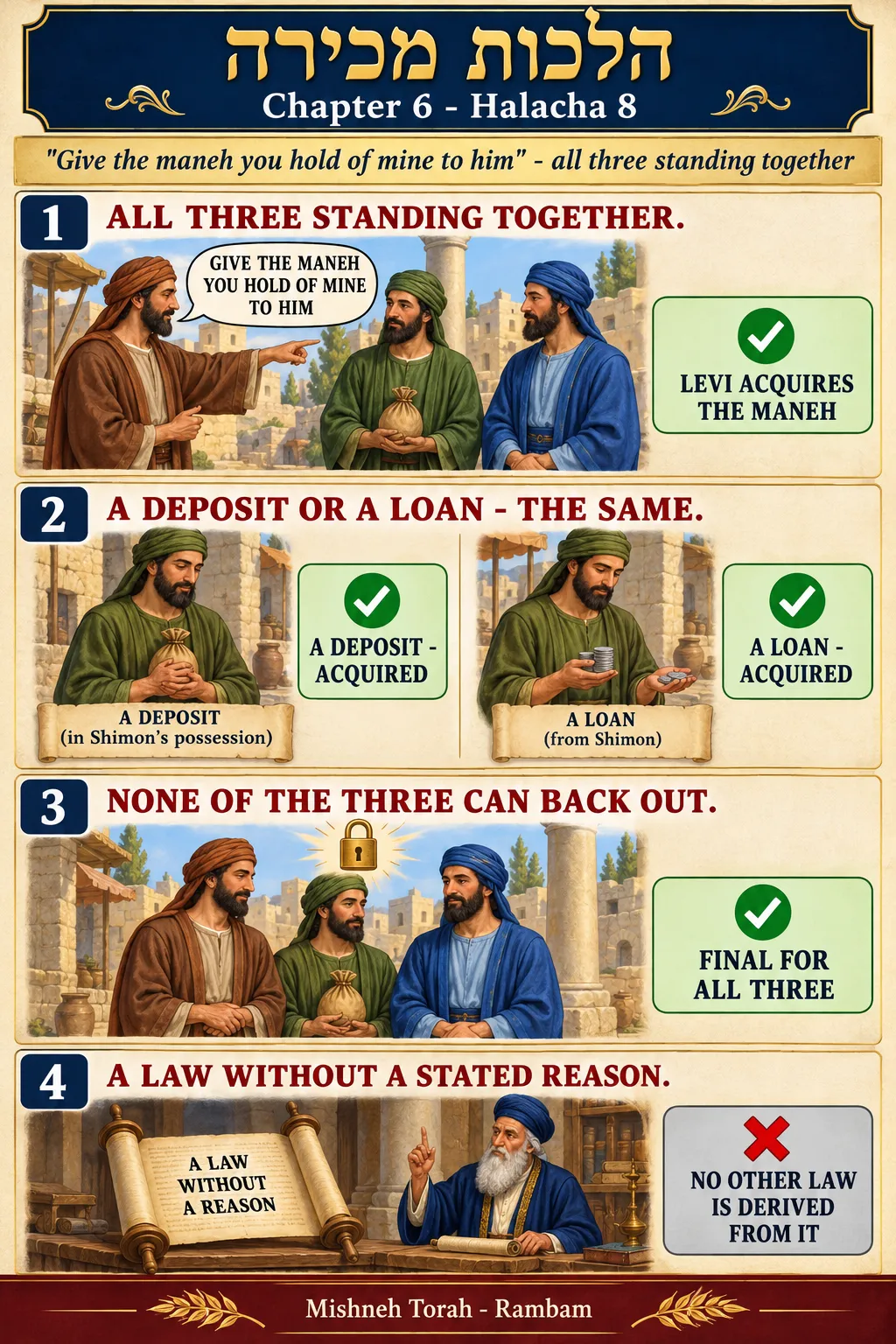 Infographic for halacha 6:8